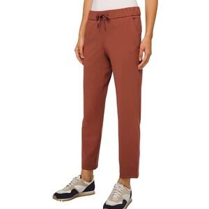Lululemon On the Fly 7/8 Pant‎ Rustic Clay Full-On Luxtreme Pockets Athleisure